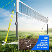 Load image into Gallery viewer, Lightweight Portable Volleyball Set with Net &amp; Boundary Line - Outdoor Fun Ready