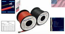 Load image into Gallery viewer, Flexible 16 Gauge Silicone Wire Spool - 100ft Each, Ideal for Electrical Uses