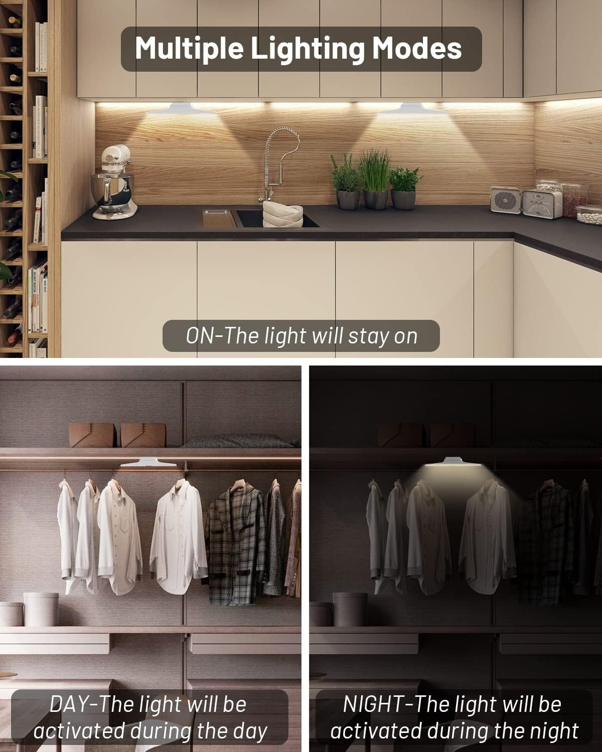 Energy-Efficient Motion Sensor Lights - 78 LEDs for Easy Indoor Illumination