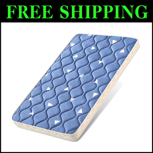 Firm Support Baby Bassinet Mattress 47x23.6 - Soft Breathable Fabric Design