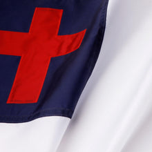Load image into Gallery viewer, 3x5 Christian Flag with Appliqued Cross - Heavy-Duty SolarMax Nylon Outdoor