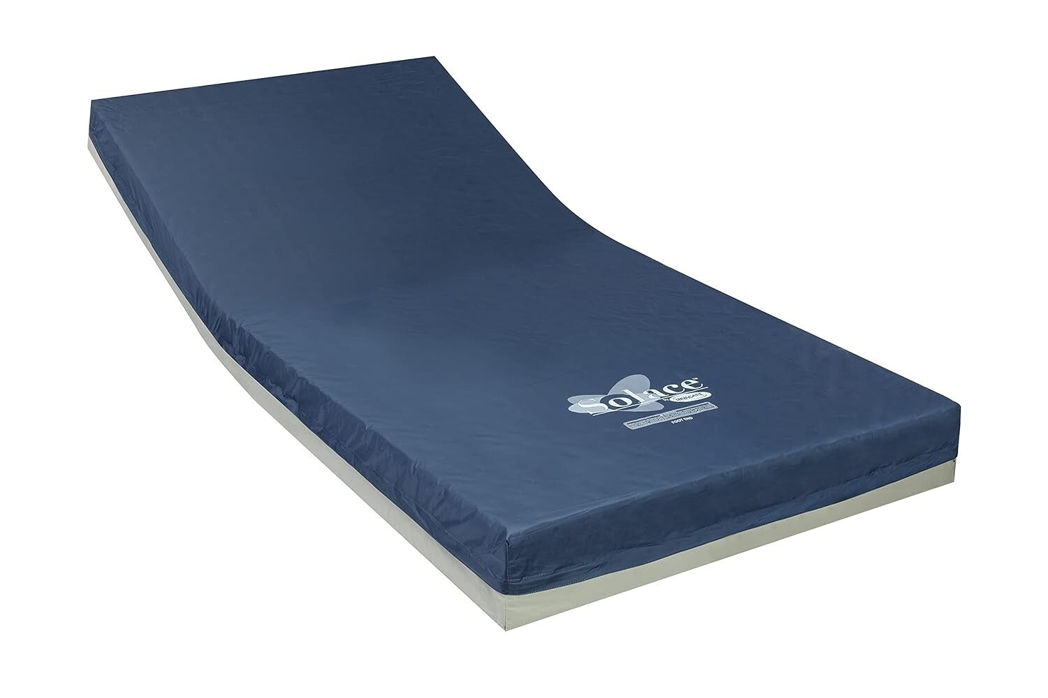 36" x 84" Solace Hospital Mattress with High-Density Foam for Pressure Relief