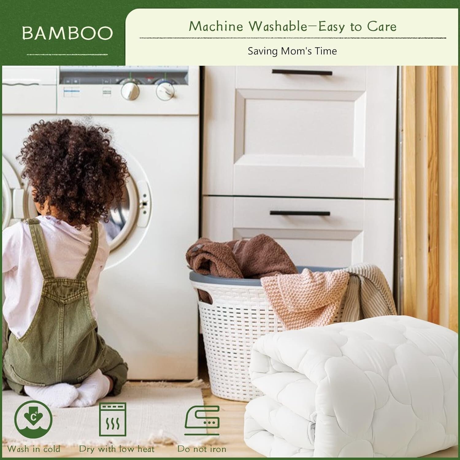 Extra Thick Quilted Twin Mattress Pad - Cooling & Breathable with 360 Protection