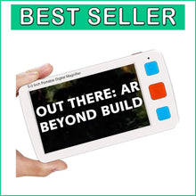 Load image into Gallery viewer, Portable Electronic Magnifier - 4X-32X Zoom with AV Output &amp; Long Battery Life