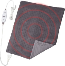 Load image into Gallery viewer, Calming Heat XXL-Wide Weighted Heating Pad - 27 Combinations for Blissful Relief