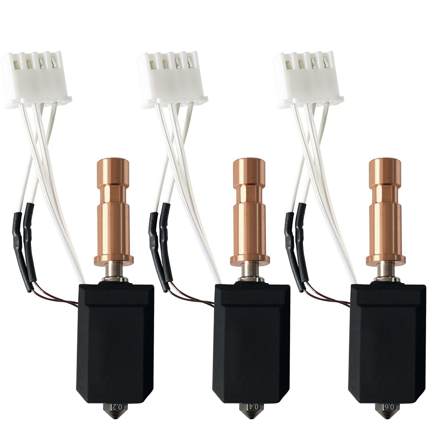 Easy-Install Ceramic Hotend Set for Anycubic Kobra S1 - 0.2MM, 0.4MM, 0.6MM