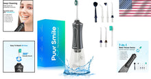 Load image into Gallery viewer, Rechargeable Cordless Water Flosser - Travel-Friendly Oral Hygiene Solution