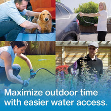 Load image into Gallery viewer, Frost-Free House Hydrant V1+ Outdoor Faucet - Slate Gray, Quick Connect Design