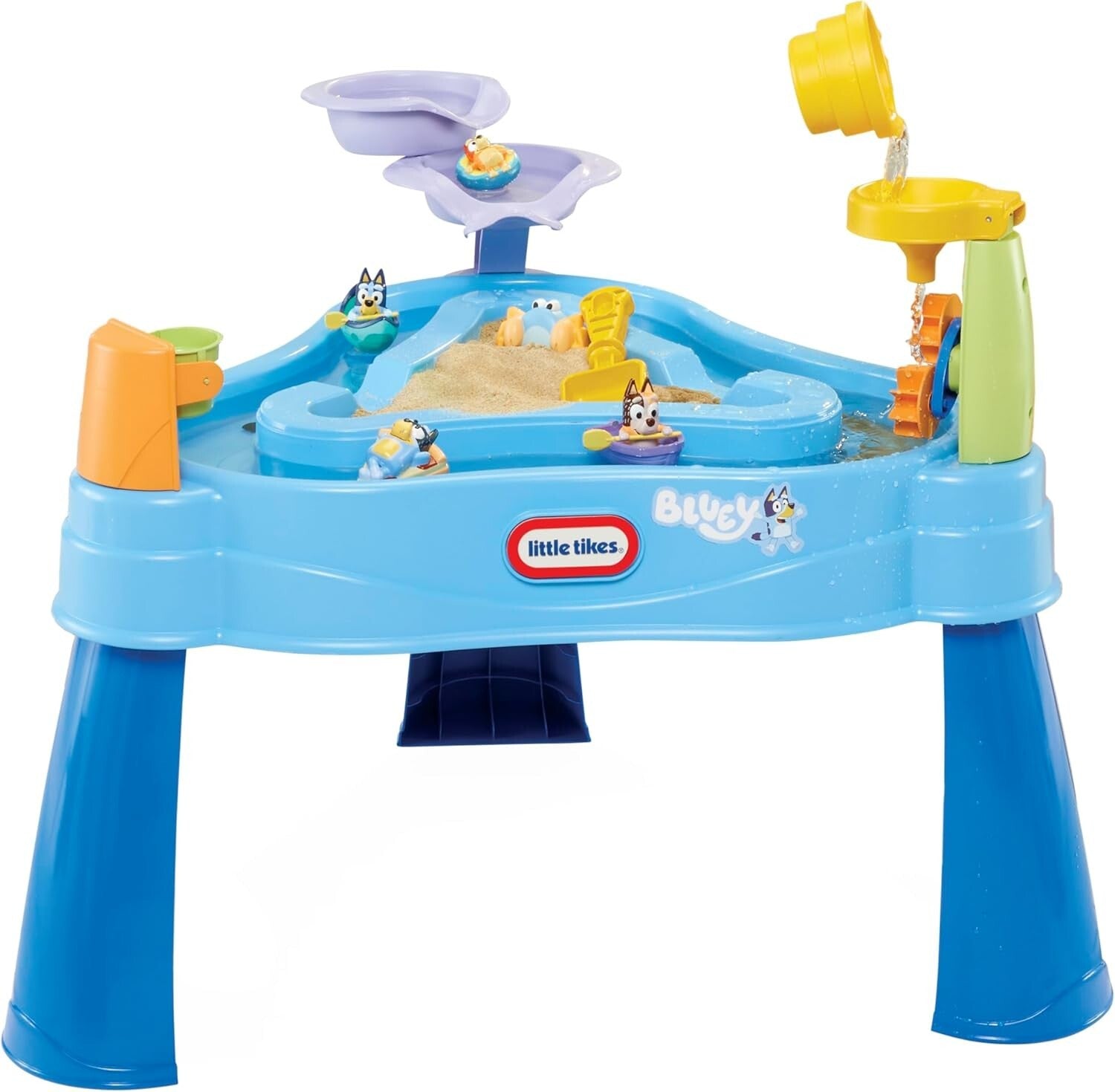 Delightful Bluey Water Table Set for Ages 1-6 - 4 Characters & Sand Accessories