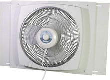 Load image into Gallery viewer, 16-Inch White Window Fan - Efficient Air Circulation with 3 Speeds