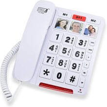 Load image into Gallery viewer, FC-2804 Big Button Phone: Amplified &amp; Easy Dial for Seniors - 3 Picture Keys