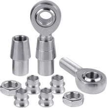 Load image into Gallery viewer, Versatile 3/4" Right &amp; Left Hand Thread Heim Joint Kit with Jam Nuts &amp; Adapters