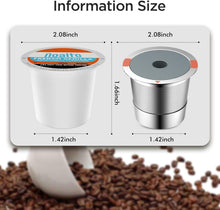 Load image into Gallery viewer, Premium Stainless Steel Refillable K Cups for Keurig - Perfect Coffee Extraction