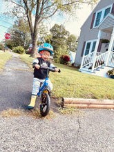 Load image into Gallery viewer, Blue 12" Balance Bike for Toddlers - Padded Seat, Mini Grips &amp; Flat-Free Tires