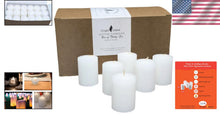 Load image into Gallery viewer, Versatile Decor Votive Candles - Unscented, 72 Pack for Events &amp; Home Ambiance