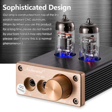 Load image into Gallery viewer, Lightweight NS-08E Vacuum Tube Amp: 1100mW Sound for Headphones &amp; Speakers