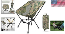 Load image into Gallery viewer, 330 lbs Capacity Lightweight Folding Chair for Camping, Fishing &amp; Outdoor Events