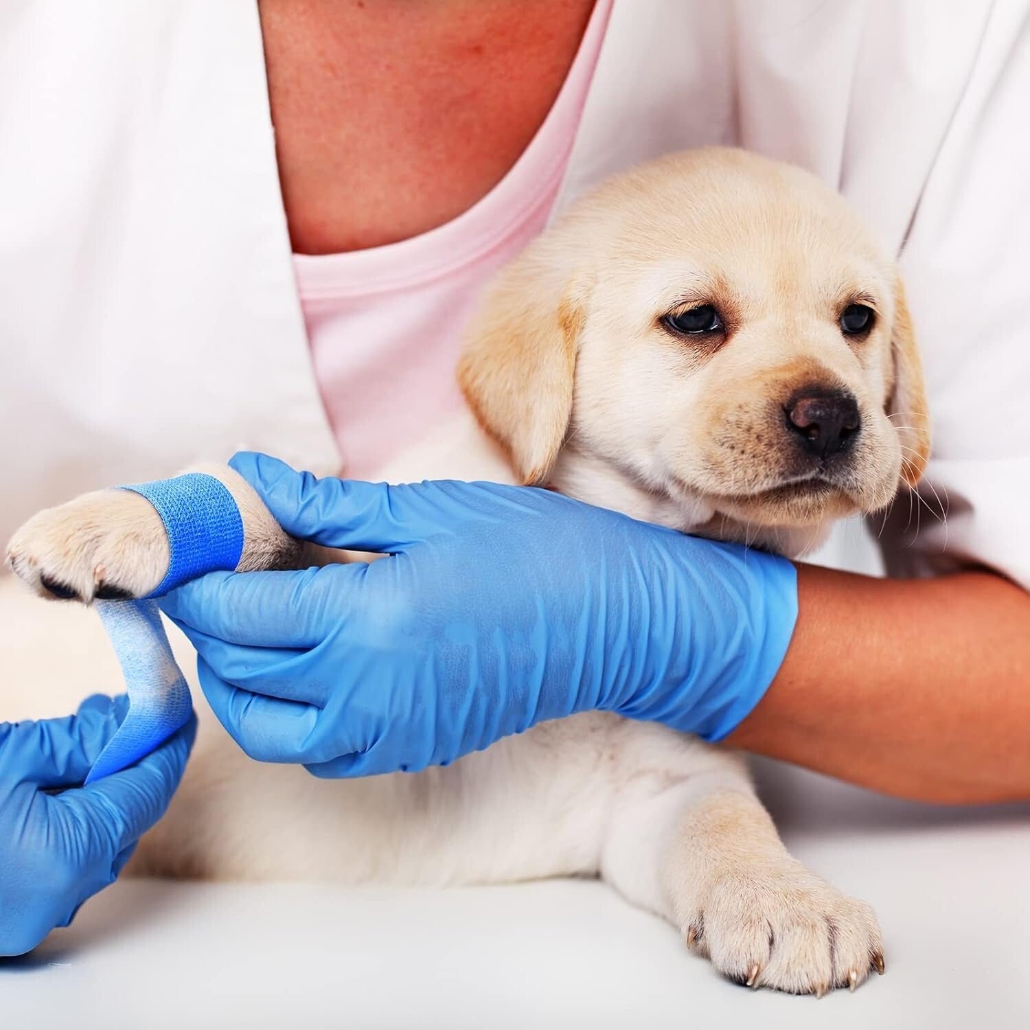 Durable 96 Pack Self-Adhesive Bandage Wraps - Perfect for Sports and Recovery