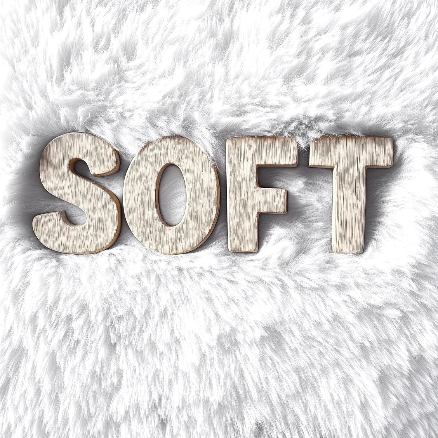 5x8 Machine Washable Soft Shag Area Rug - Cozy White Carpet for Home Decor