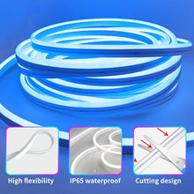 Load image into Gallery viewer, Flexible 132FT Neon LED Strip - Dimmable, Remote Controlled &amp; Vibrant Colors