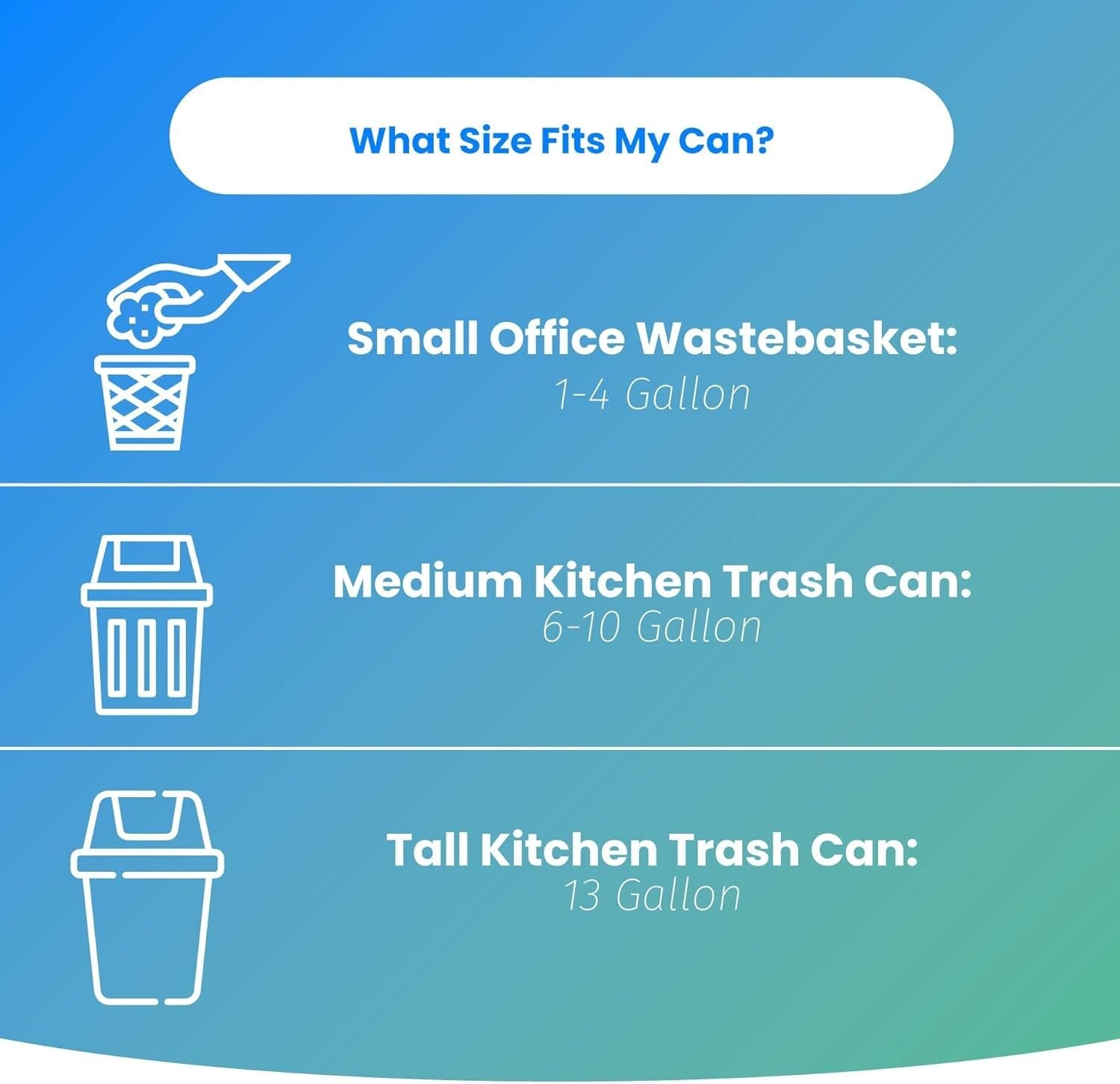 Clear Plastic 1-2 Gallon Trash Bags - 2000 Count for Mess-Free Waste Management