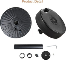 Load image into Gallery viewer, Stylish 78 lb Patio Umbrella Stand with Adjustable Holder – Weather Resistant