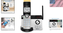 Load image into Gallery viewer, Home Cordless Phone with Speakerphone, Visual Ringer &amp; 2300ft Long Range Feature