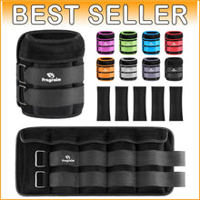 Load image into Gallery viewer, Premium Black Ankle &amp; Wrist Weights - 20 Lbs Pair | Comfortable for Workouts