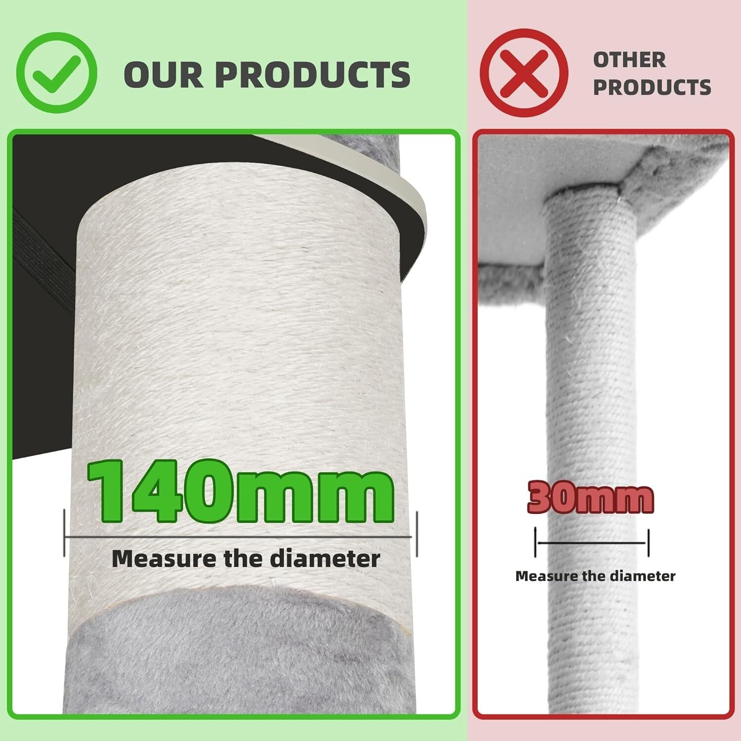 Durable Adjustable Cat Climbing Tree With Hammock - Ideal For Energetic Kittens