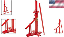 Load image into Gallery viewer, Compact 36.6" Manual Tire Changer Base with Bead Breaker - Alloy Steel, Red