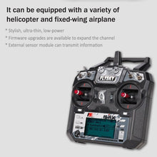 Load image into Gallery viewer, Bidirectional 2.4GHz AFHDS RC System: 6-Channel Transmitter &amp; Receiver Set
