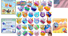 Load image into Gallery viewer, 48 Pack Animal-Themed Pop Fidget Balls - Ideal Stress Relief Toys for All