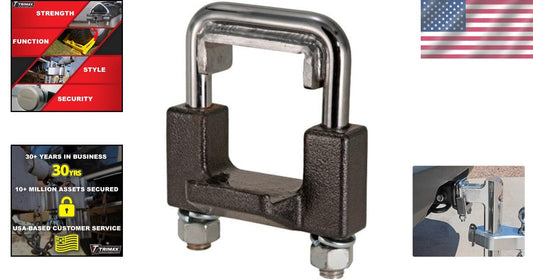 Universal Anti-Rattle Clamp for 2.5" Hitches Ensures Quiet Towing Stability