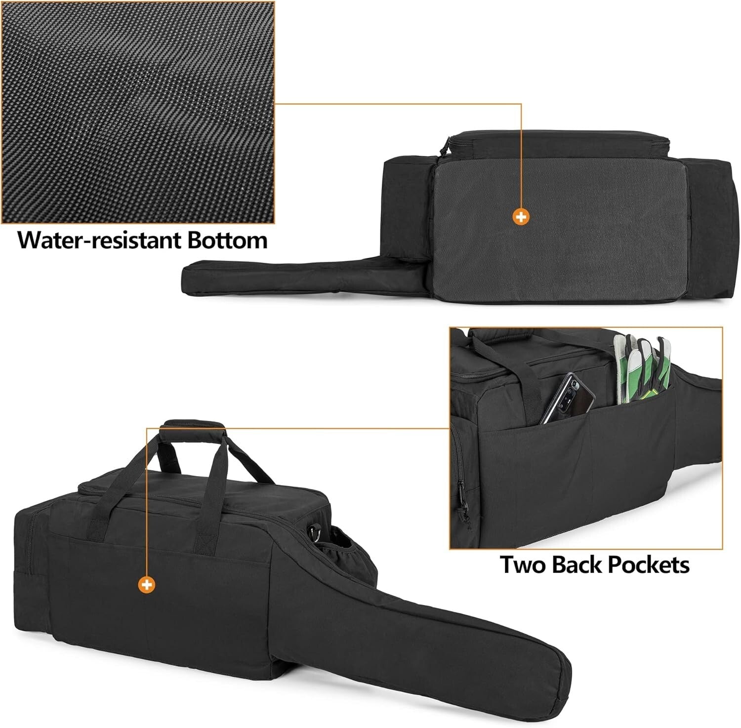Durable Chainsaw Carrying Case with Water-Resistant Material & Easy Carry Design