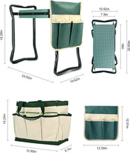 Load image into Gallery viewer, Comfortable Foldable Garden Kneeler with Tool Bag - Gift for Gardening Moms