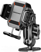 Load image into Gallery viewer, One-Hand Locking Phone Mount Holder with Vibration Absorption - 5.4-7.2'' Phones