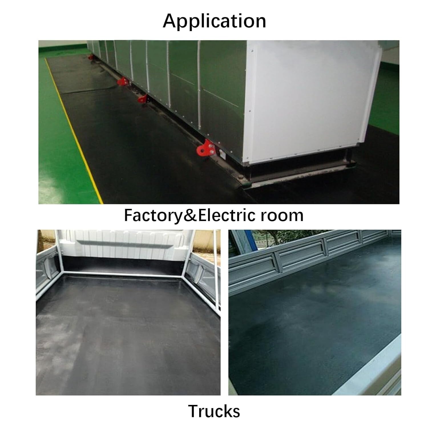 Flexible Solid Rubber Sheet 1/8" Thick - Ideal for Insulation & DIY Projects