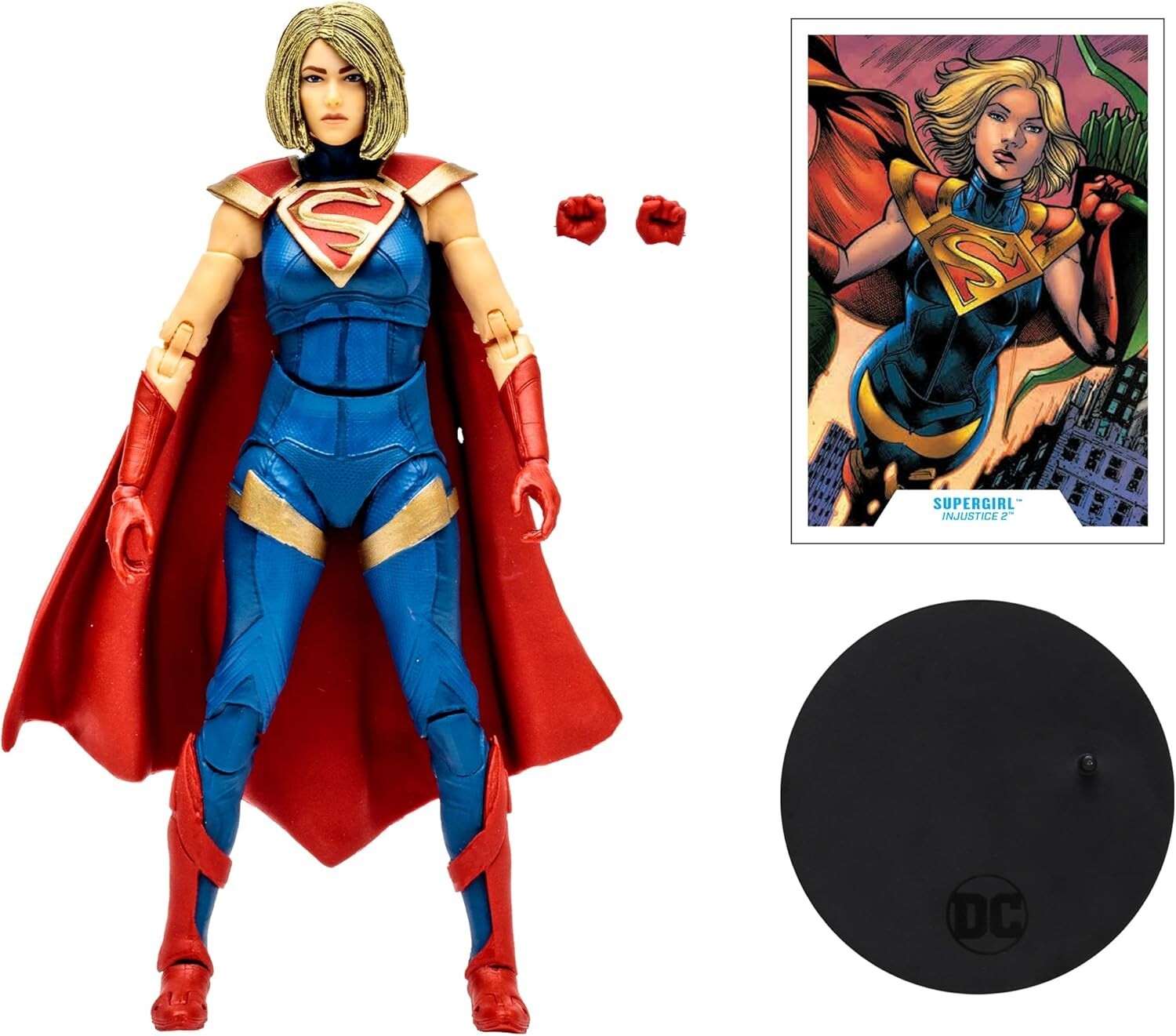Ultra-Articulated 7" DC Multiverse Figures: Batman, Supergirl & Dr. Fate Bundle