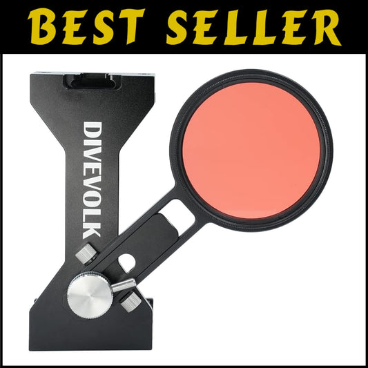 Enhance Your Underwater Photography with 67mm Red & Purple Filter Clamp Set
