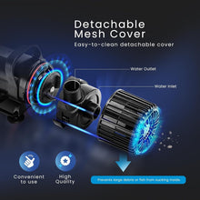 Load image into Gallery viewer, Durable 100W Water Pump 1600GPH for Aquatic Features - Quiet &amp; Energy Efficient