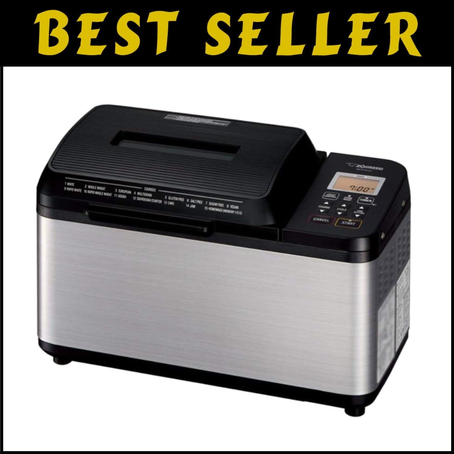 Advanced Breadmaker for 2 lb Loaves - Gluten Free & Vegan Options Available