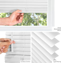 Load image into Gallery viewer, Versatile 72" W x 72" H Window Blinds - Cordless, Durable &amp; Warping Resistant