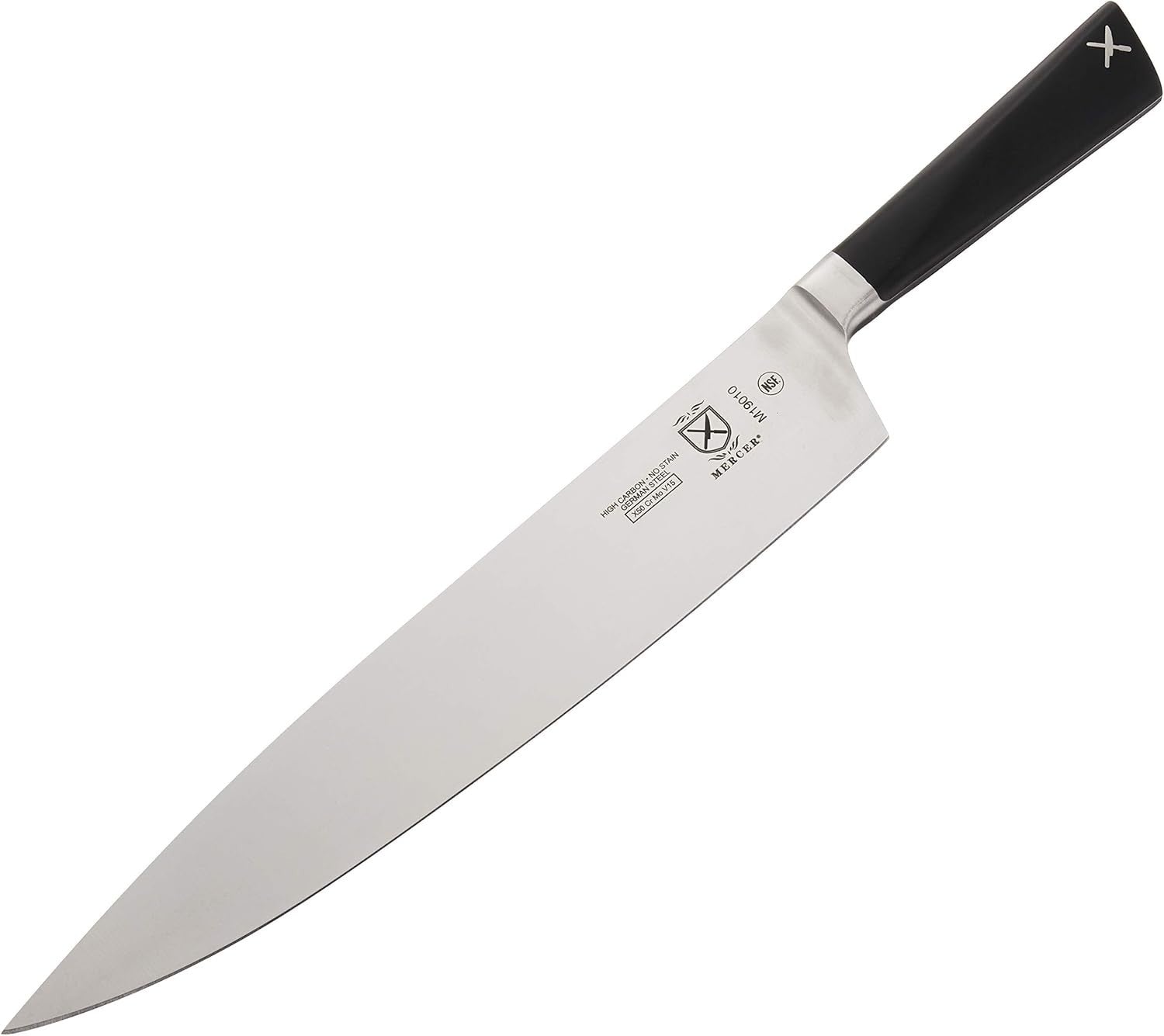 Züm High Carbon Steel Chef's Knife - 10 Inches, Black Handle Sophistication