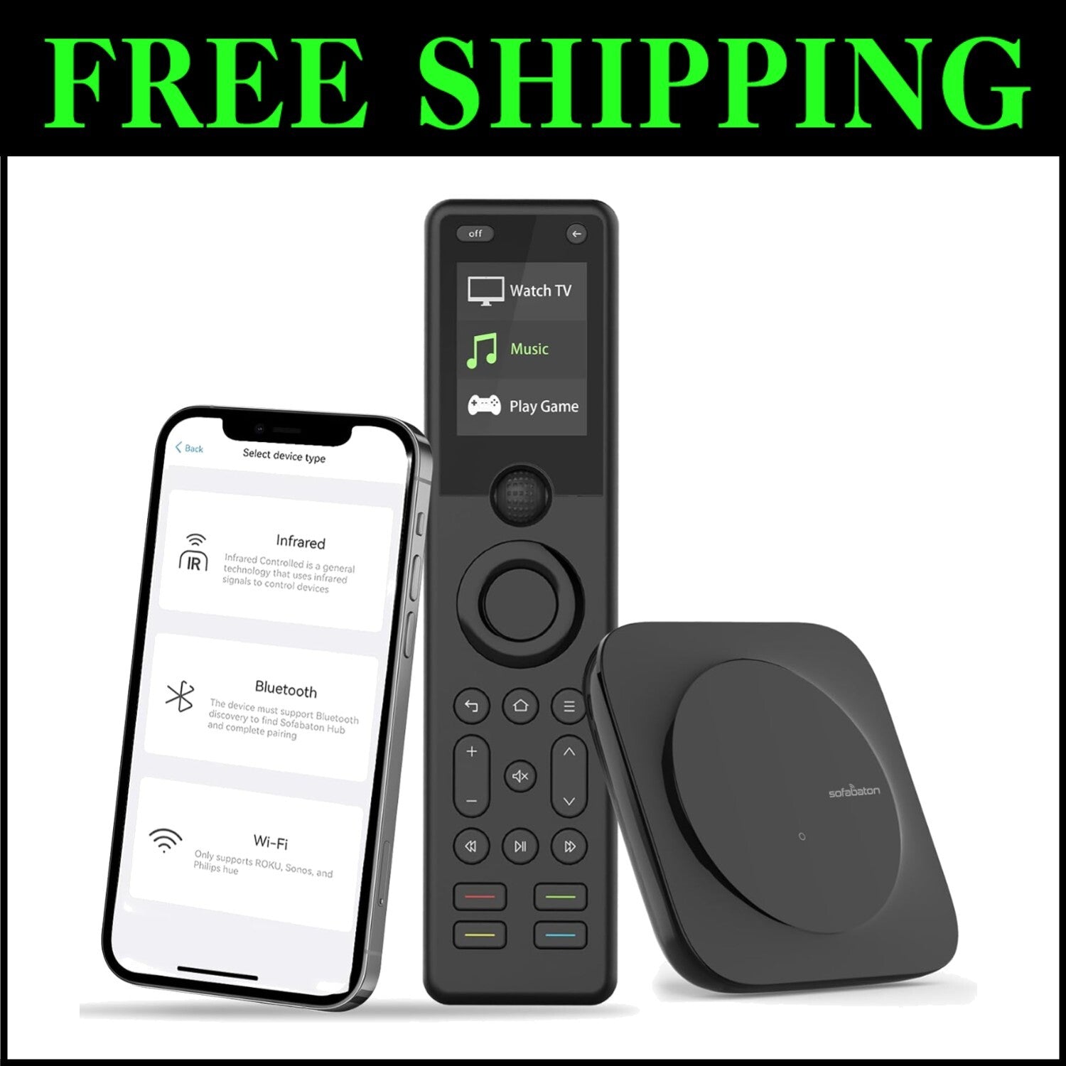 Customizable X1S Universal Remote - Control 60 Devices with Voice & App Access