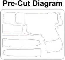 Load image into Gallery viewer, Lightweight Snap Closure Pistol Case - Waterproof Gen 2 Design for Firearms