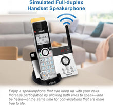 Load image into Gallery viewer, Home Cordless Phone with Speakerphone, Visual Ringer &amp; 2300ft Long Range Feature