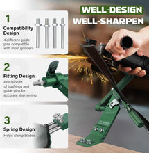Load image into Gallery viewer, Versatile Lawn Mower Blade Sharpener for Razor-Sharp Cuts - Wide Compatability