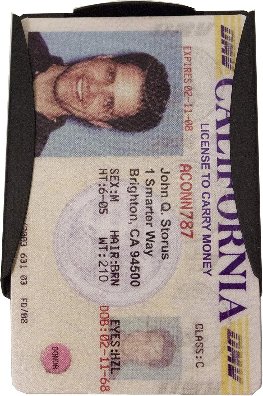 Compact Stainless Steel Money Clip - Perfect for Cards and Cash, Gift-Ready