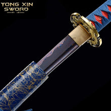 Load image into Gallery viewer, Authentic Japanese Katana - Clay Tempered, 1.4kg, Includes Scabbard, Sharp Edge