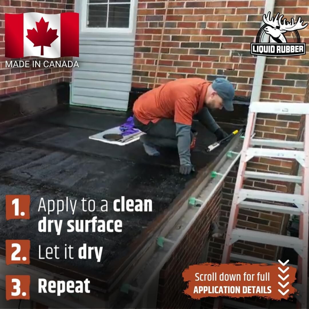 Advanced Waterproof Sealant - DIY Leak Repair for Roofs, Gutters, and More